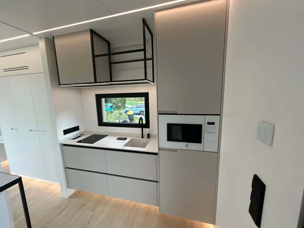 casa prefabricada a prueba de huracanes